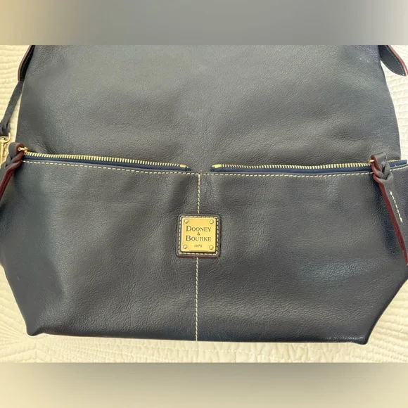 Donney & Bourke Blue Medium Pocket Sac - Picture 9 of 11